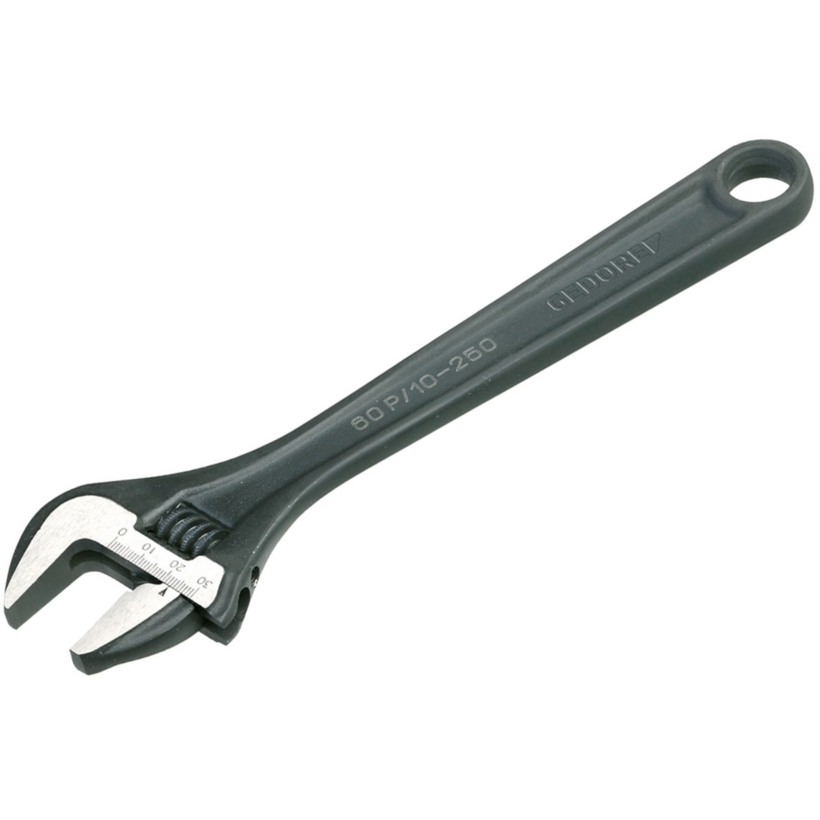 Gedore 6380720 10" Adjustable Wrench Phosphate 60 P 10