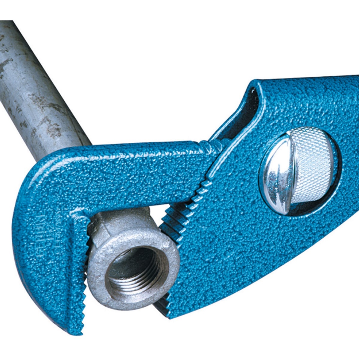 Gedore 6419440 2" High-Speed Pipe Wrench with Screw Adjuster 152 11