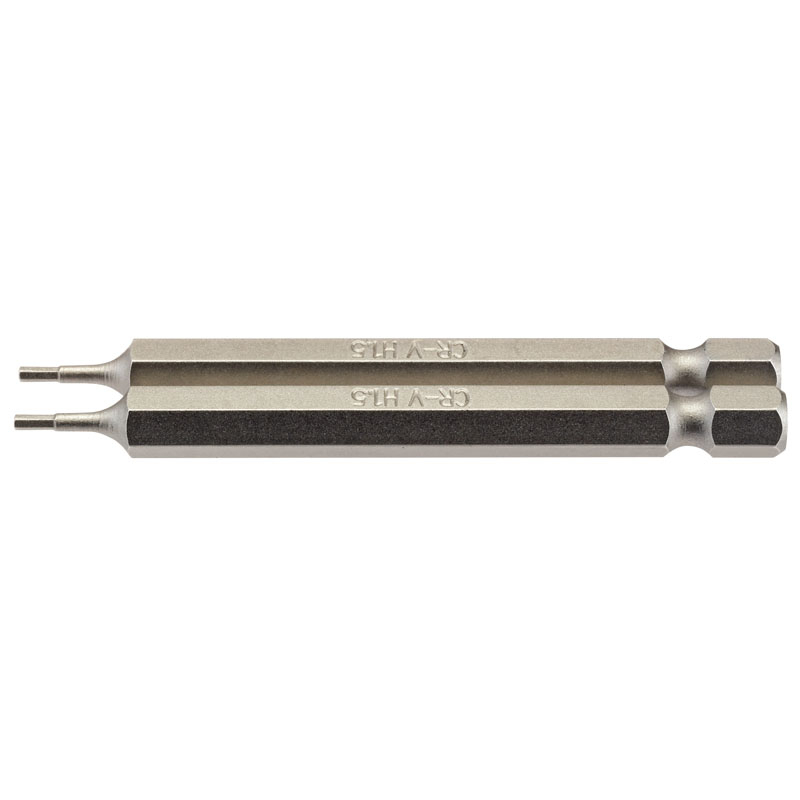 Draper 64317 75HX/2/B 1.5mm 1/4" Hex. Hexagonal Insert Bit 75mm Long x 2