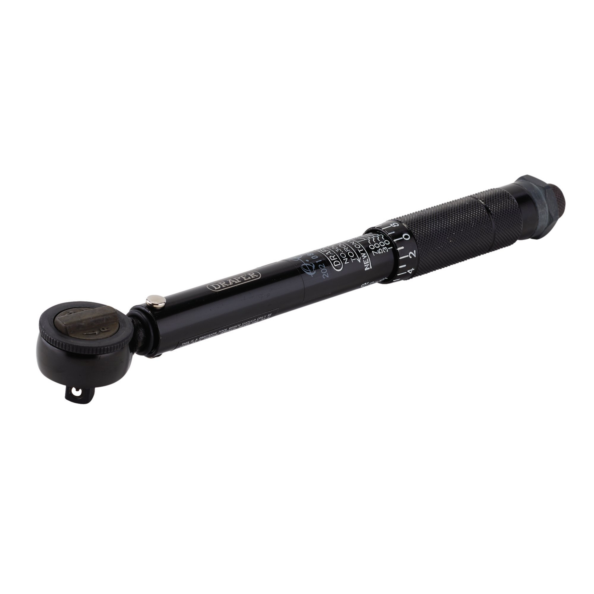 Draper 64534 3004A/BK 3/8 Square Drive 10-80Nm or 88.5-708lb-in Ratchet Torque Wrench
