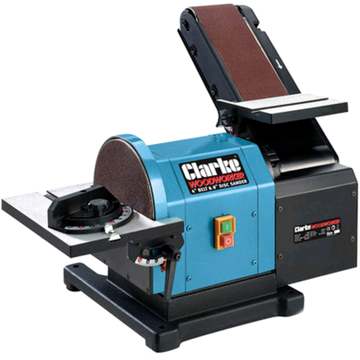 Clarke  6500430 CS48 550W Belt and Disc Sander 230V