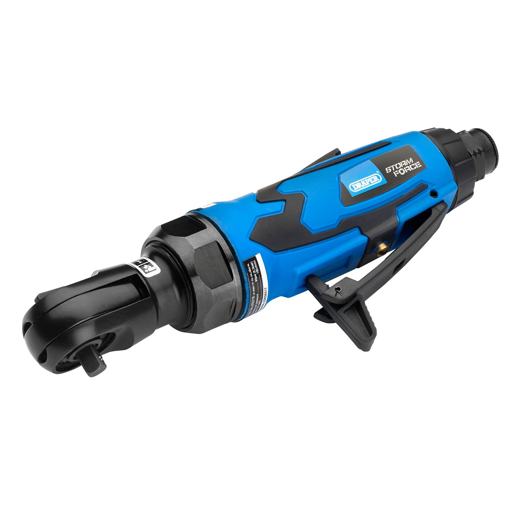 Draper 65018 SFMAR14 Storm Force Stubby Air Ratchet (1/4" Square Drive)