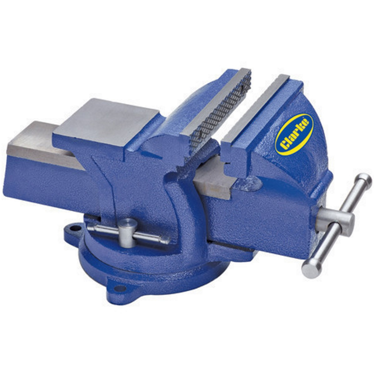 Clarke  6504120 CVR125BL 125mm Swivel Base Bench Vice