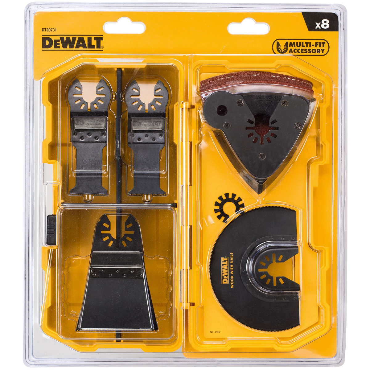 DeWalt DT20731-QZ Multi Tool Blade Set 8 Piece
