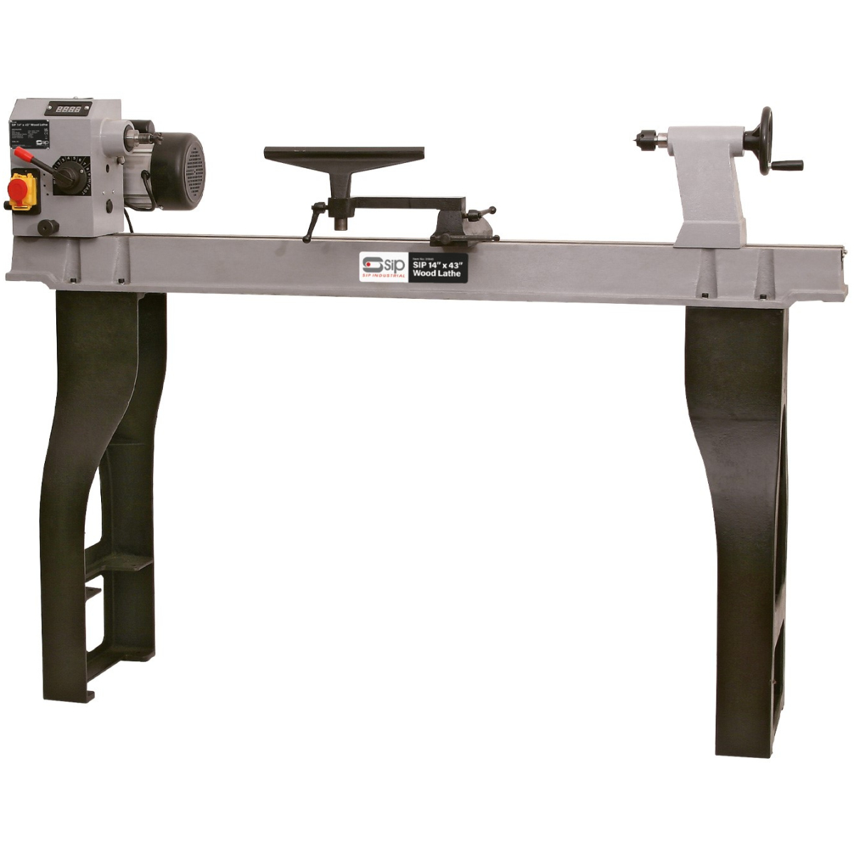 SIP 01940 14" x 43" Swivel Head Wood Lathe