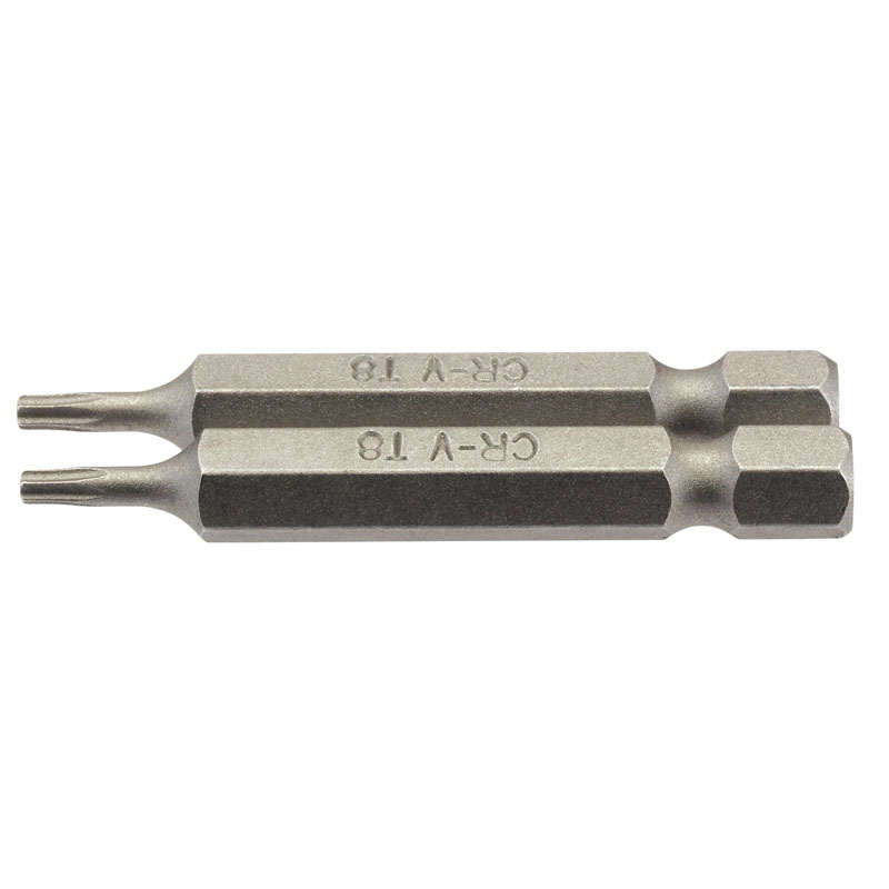 Draper 66484 50TX/2/B T8 1/4" Hex. TX Star&#174; Insert Bit 50mm Long x 2