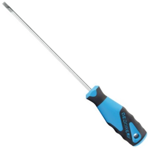 Gedore 2822814 6 x 100mm Screwdriver for Slotted Head Screws 2150 6-100