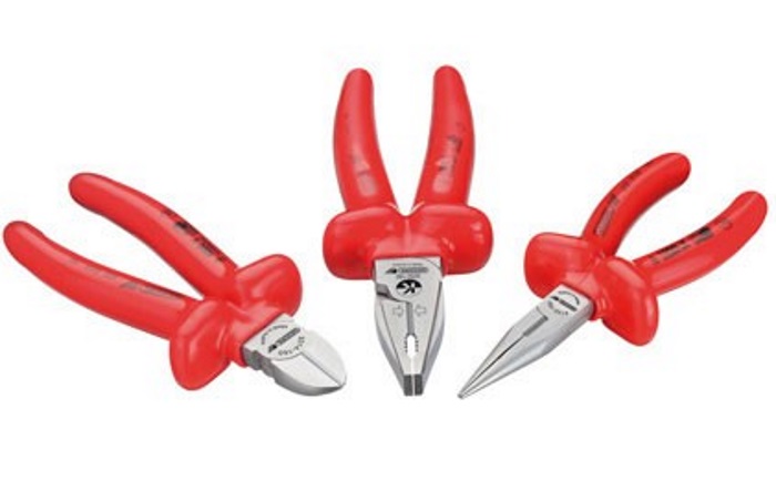 Gedore 6708120 VDE Pliers Set with Dipped Insulation VDE S 8003