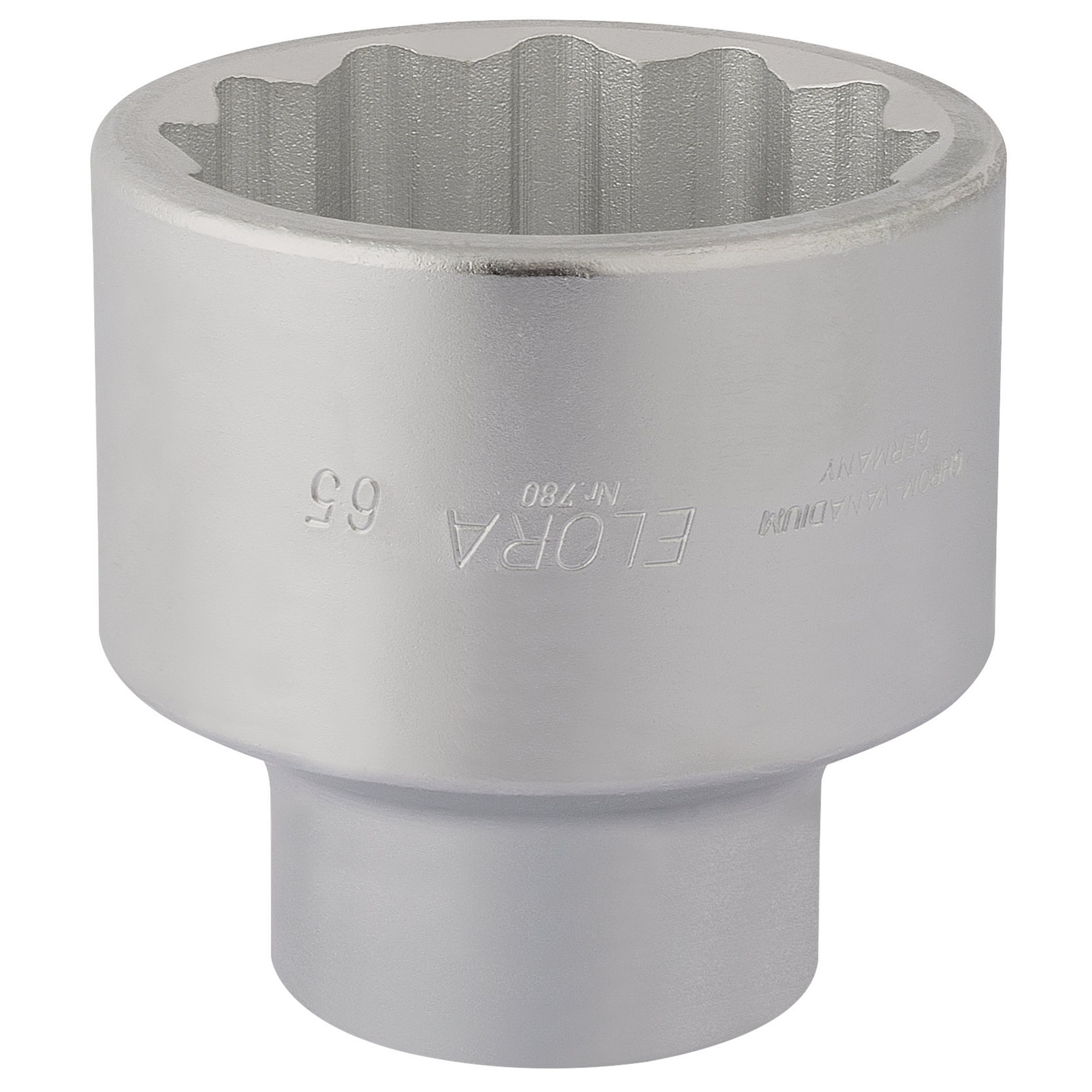 Elora 780 65mm 1" Square Drive Bi Hexagon Socket 67434