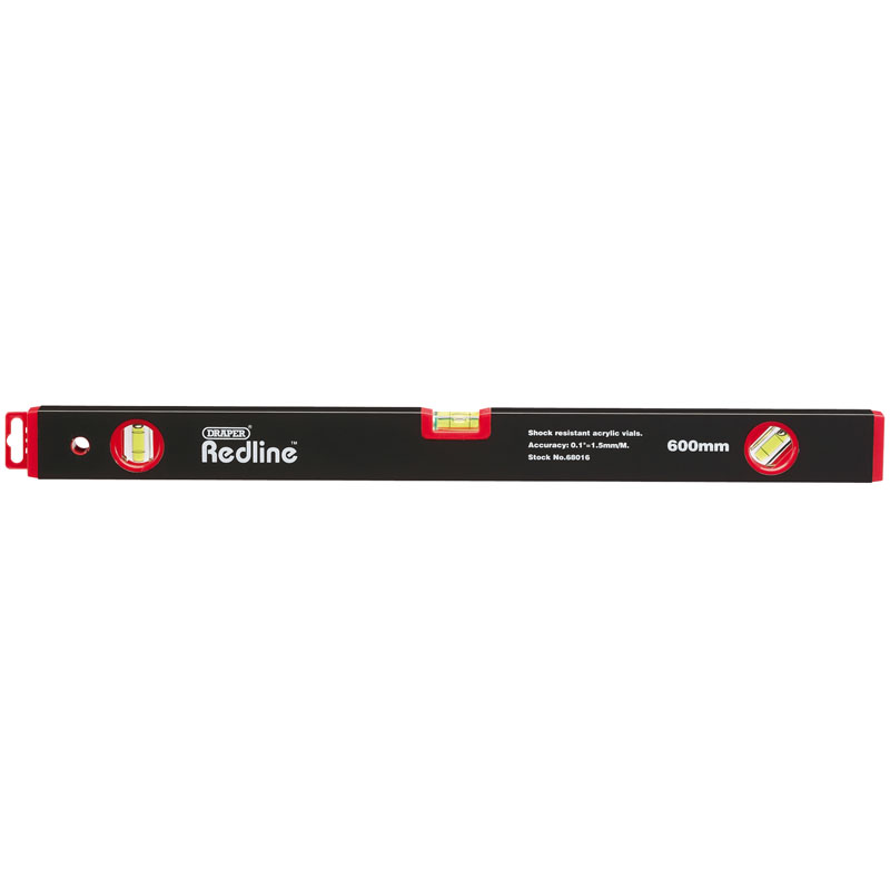 Draper 68016 RL-BOXL 600mm Box Section Level