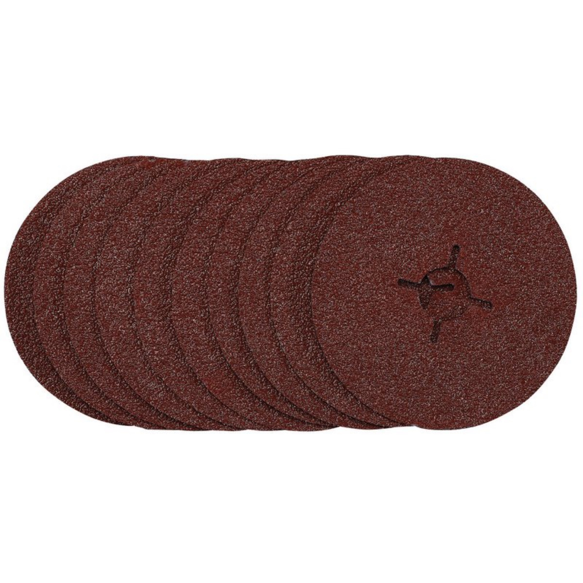 Draper 68377 SDFD115 Fibre Sanding Discs 115mm 36 Grit (Pack of 10)