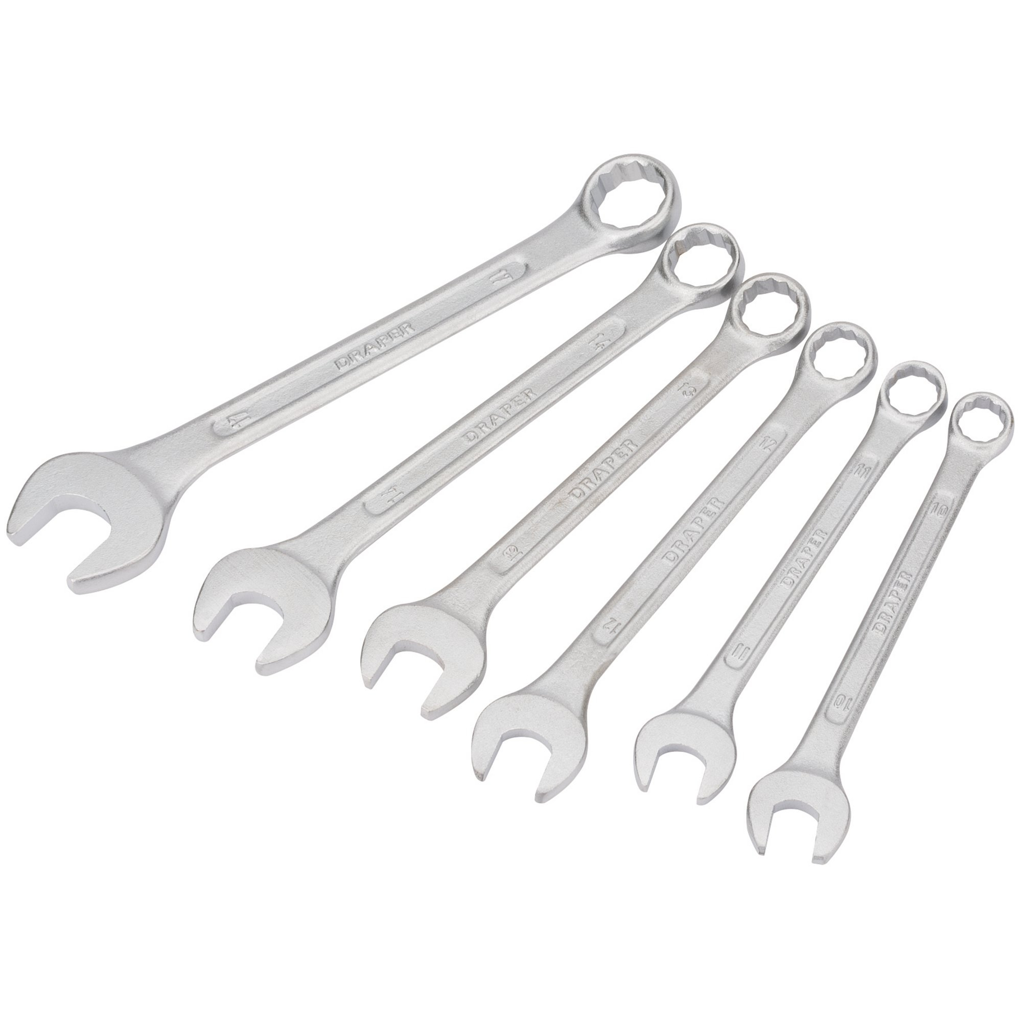 Draper 68479 RL-8231/6/MM Metric Combination Spanner Set (6 Piece)
