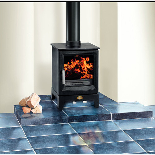 Clarke 6910132 Wentworth II 5kW Eco-Design Ready Cast Iron Multi Fuel Stove