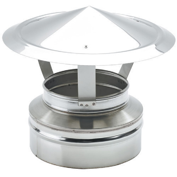 Clarke  6911259 6" HTS SS 150X  Stainless Steel Standard Cowl