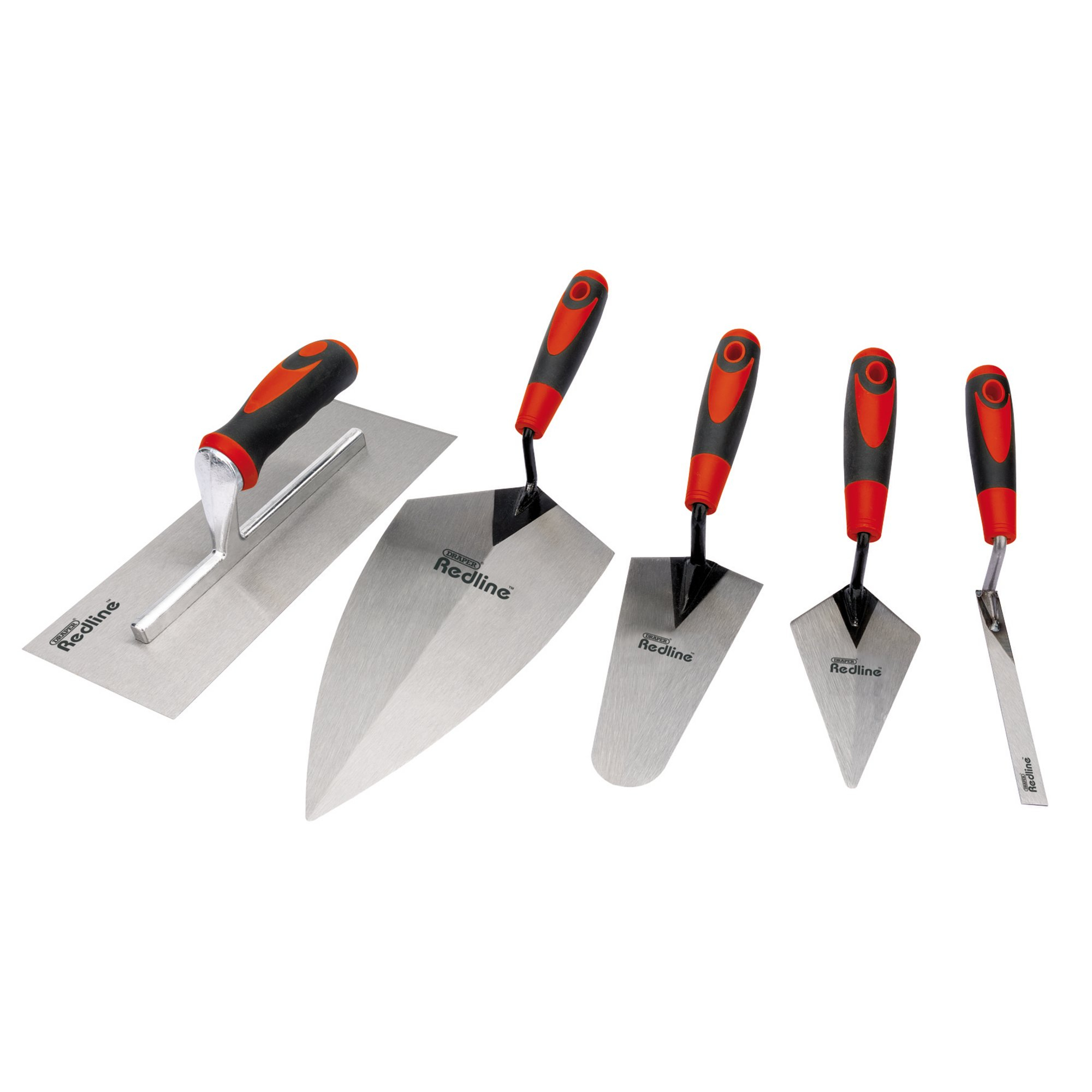 Draper 69153 RL-TW/SG/5 Soft Grip Trowel Set 5 Piece