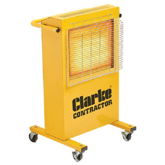 Clarke 6920258 Contractor Devil 371PD 2.4kW Quartz Halogen Infrared Heater 110V