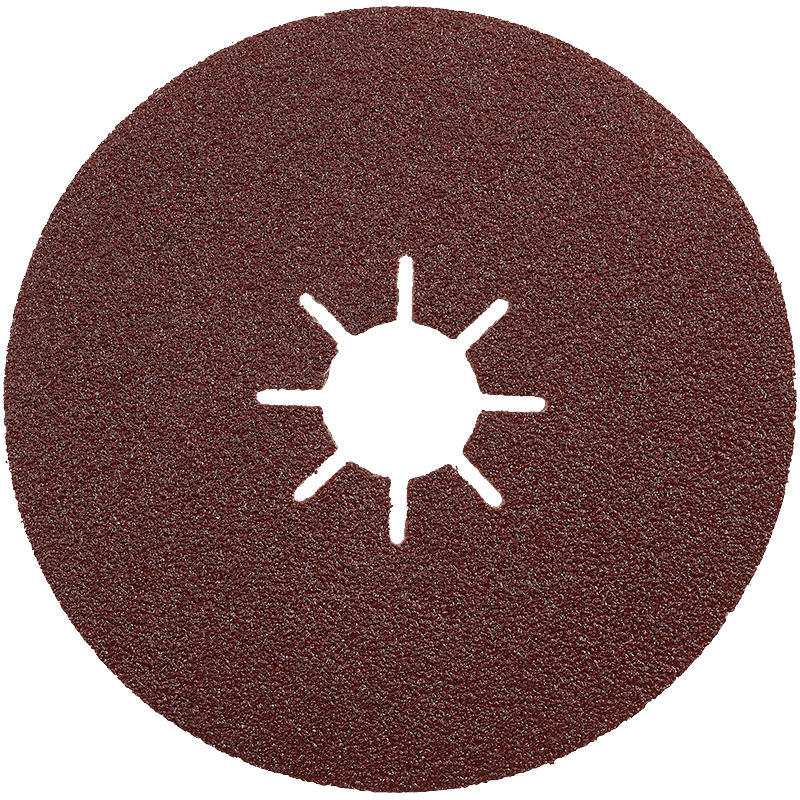 Clarke 6502403 Grit 80 Aluminium Oxide Fibre Backed Discs 115x22mm Pack x 5