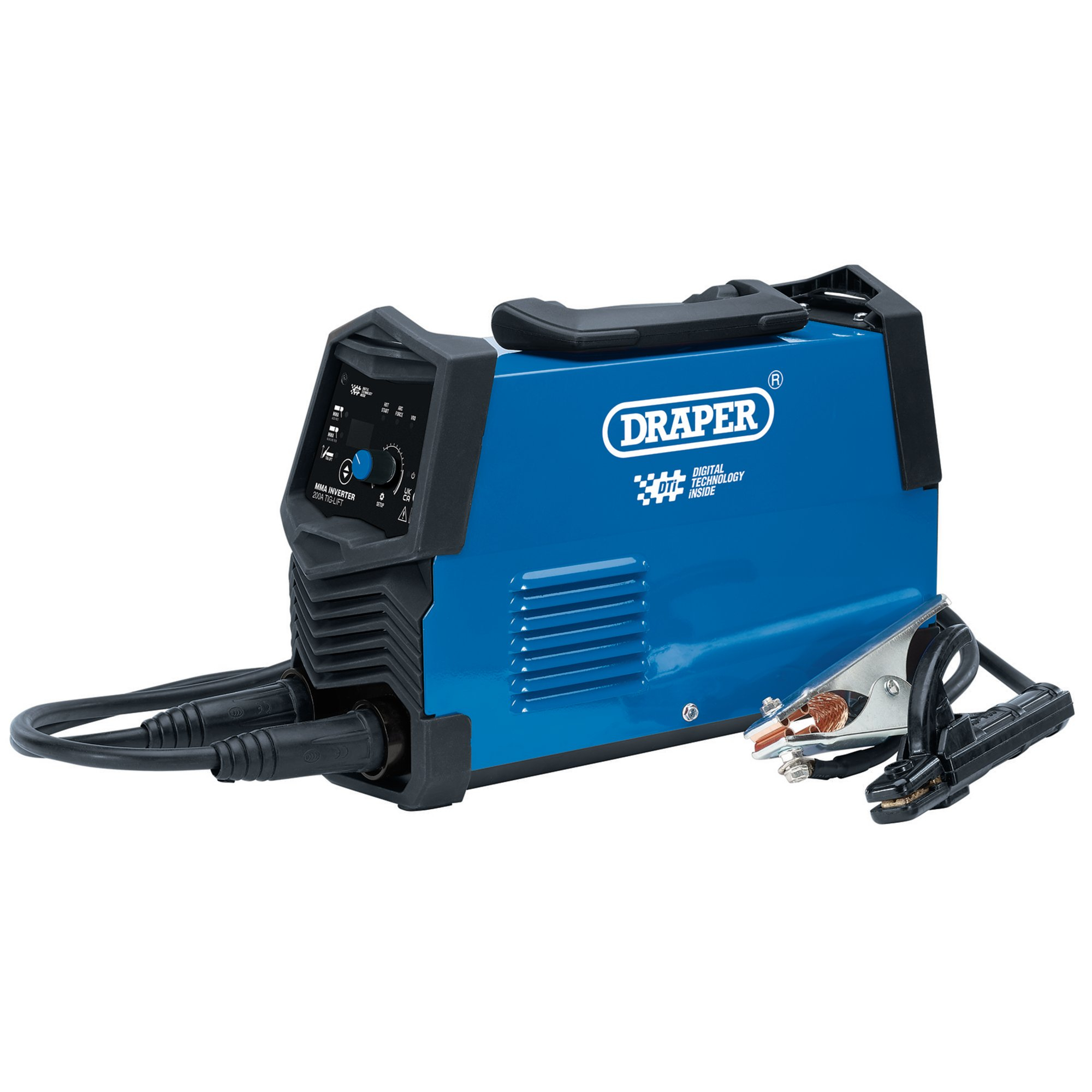 Draper 70011 AW200A 200A MMA Inverter Welder with TIG-Lift