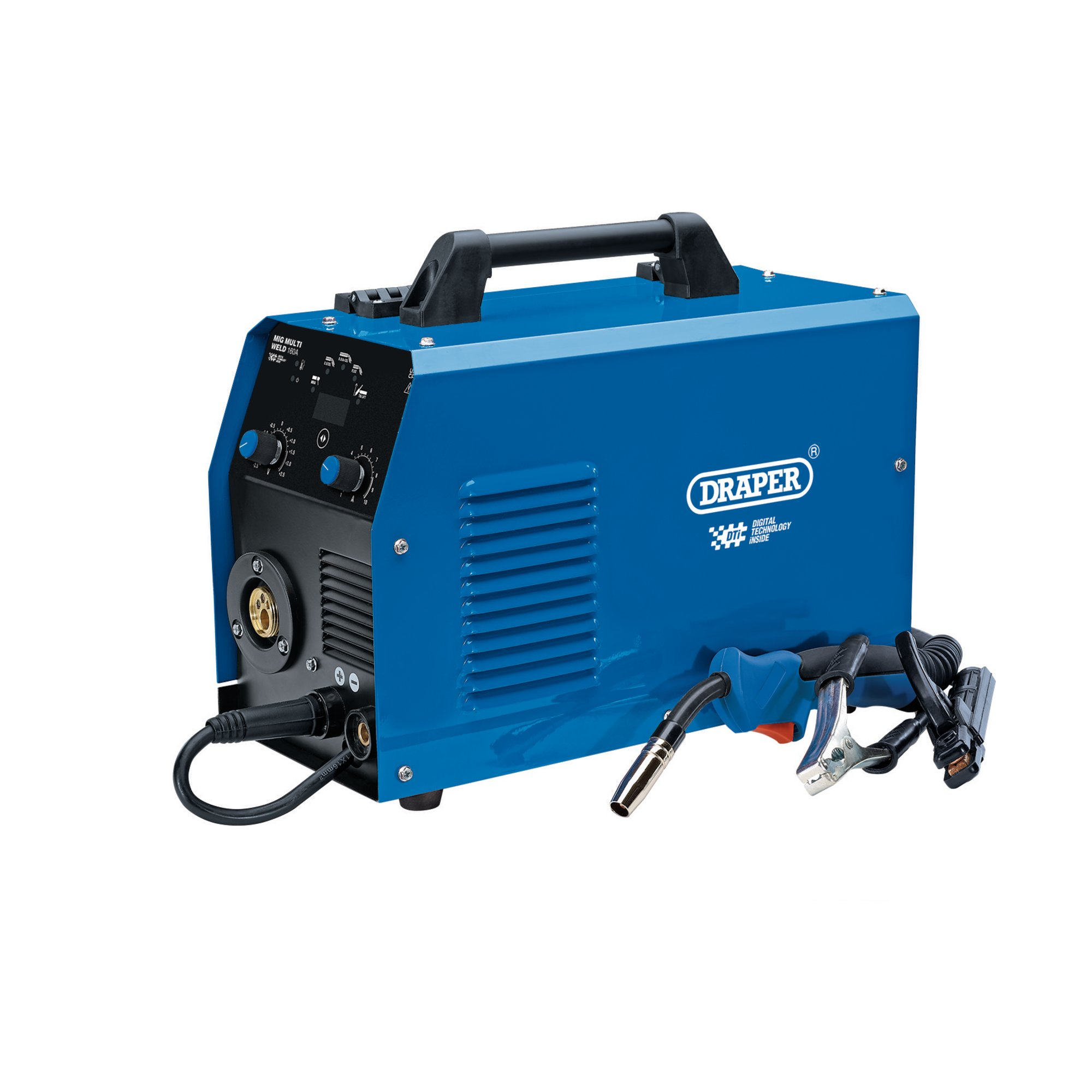 Draper 70047 MW160A Gas/Gasless 160A MIG Inverter Multi Welder