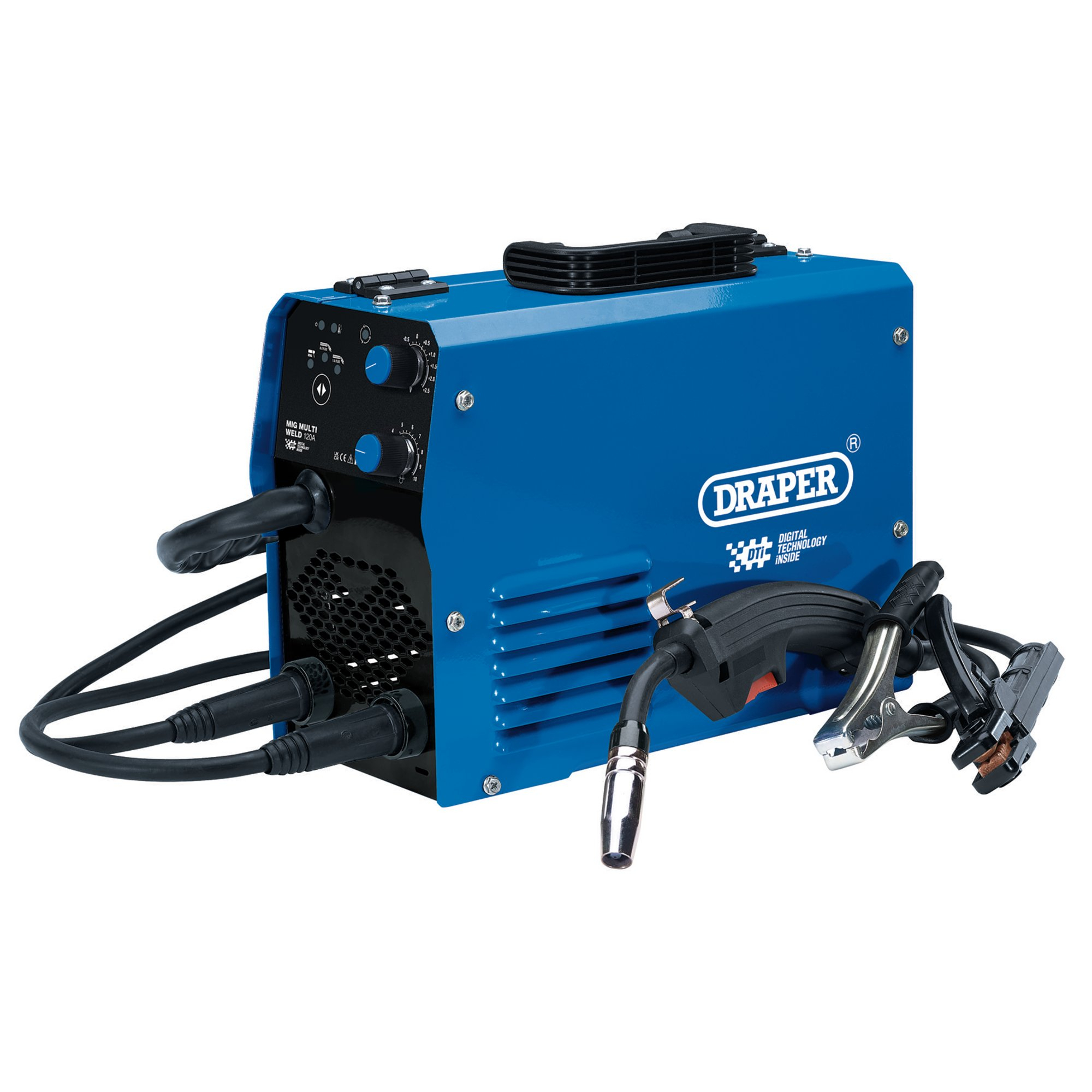 Draper 70049 MW120A Gasless 120A MIG Inverter Multi Welder