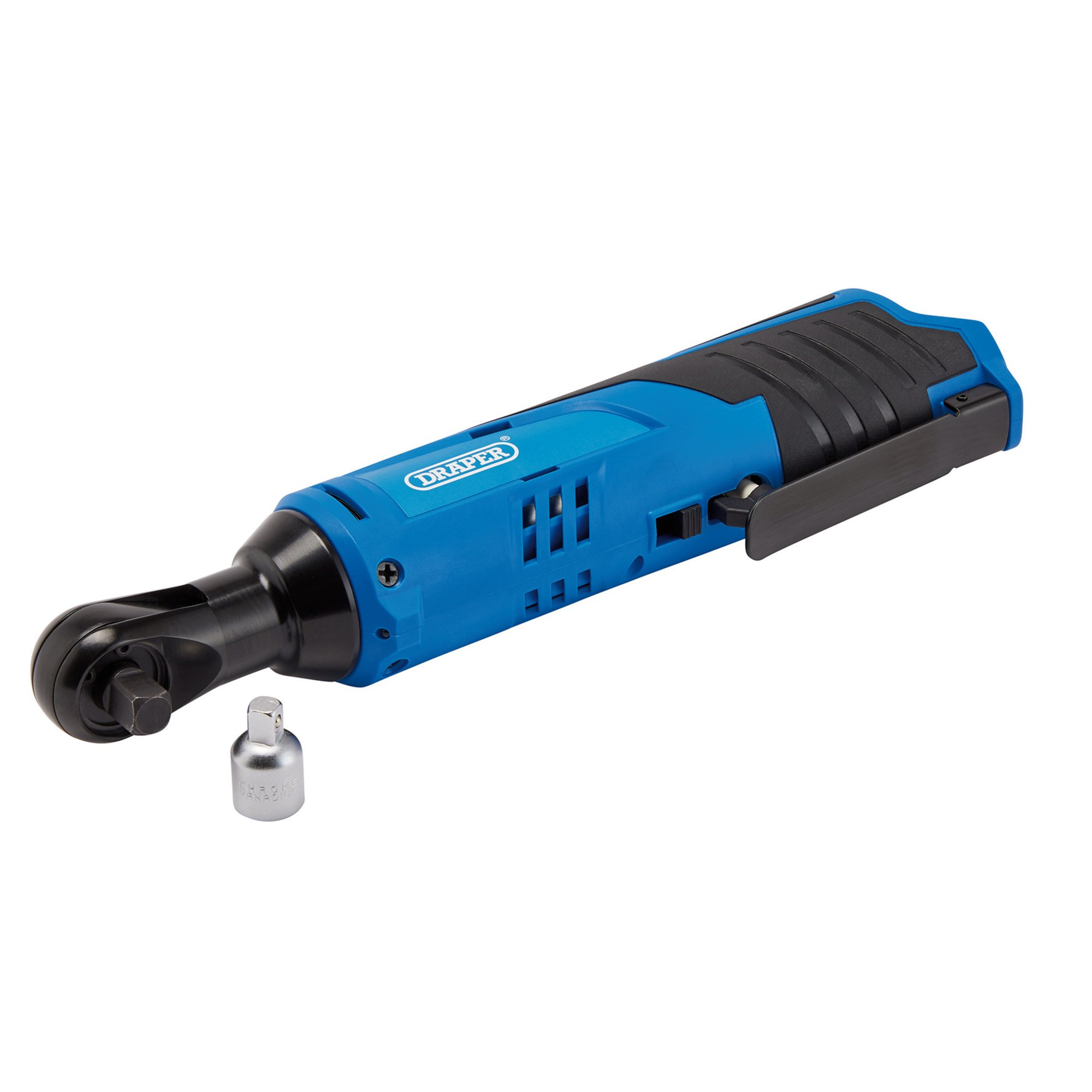 Draper 70301 RW12VD 12 V Ratchet, 3/8" Sq. Dr., 45 Nm (Sold Bare)