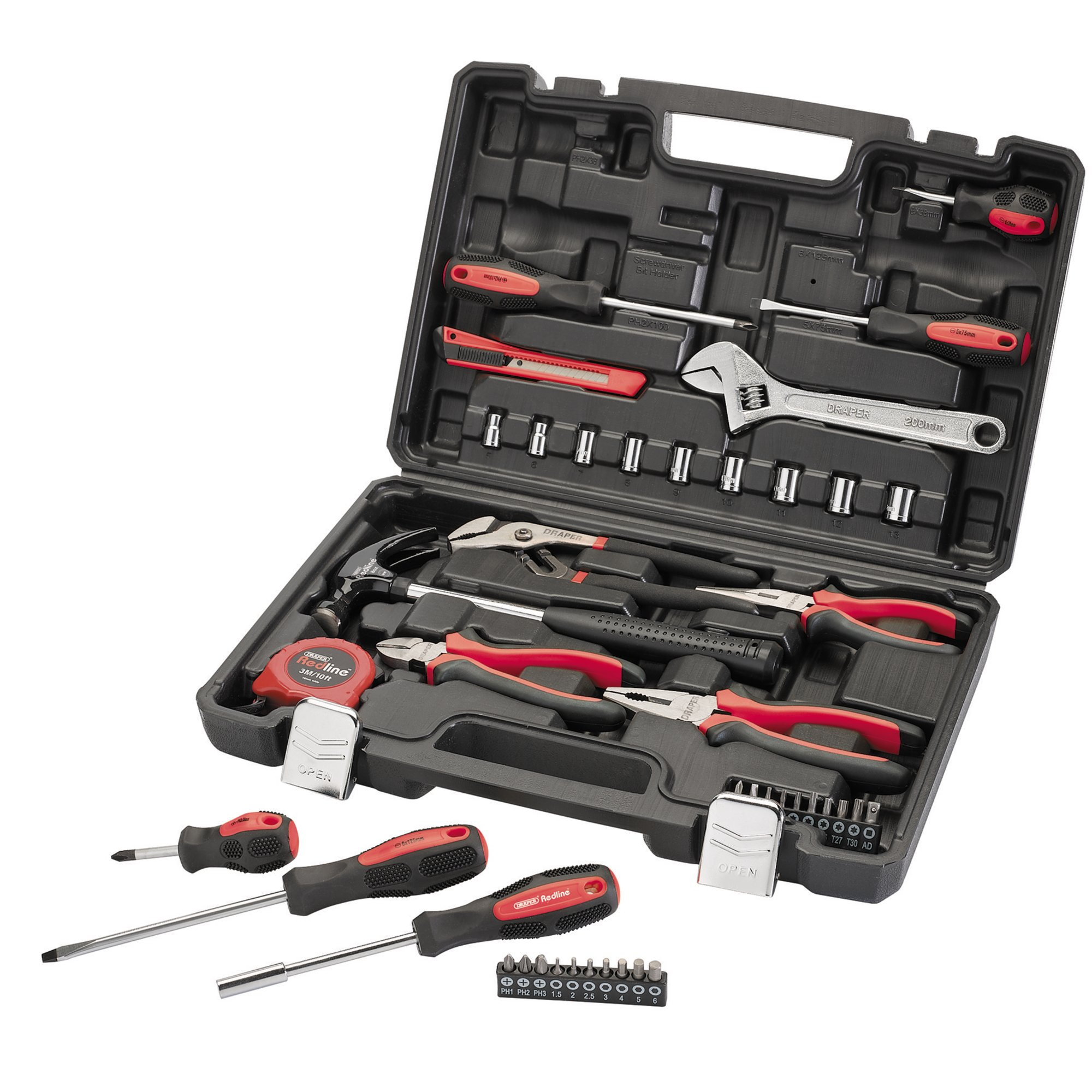 Draper 70382 RL-TK43 Redline Tool Kit (43 Piece)
