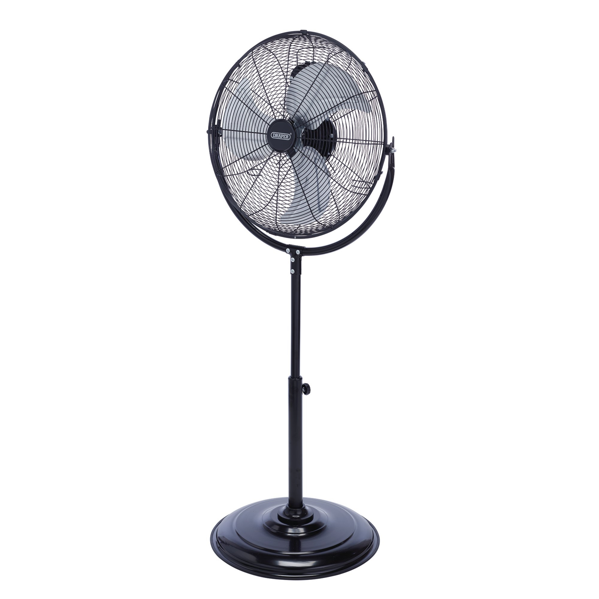 Draper 70429 HV18F 230 V Pedestal Fan, 18"/450mm, 120 W