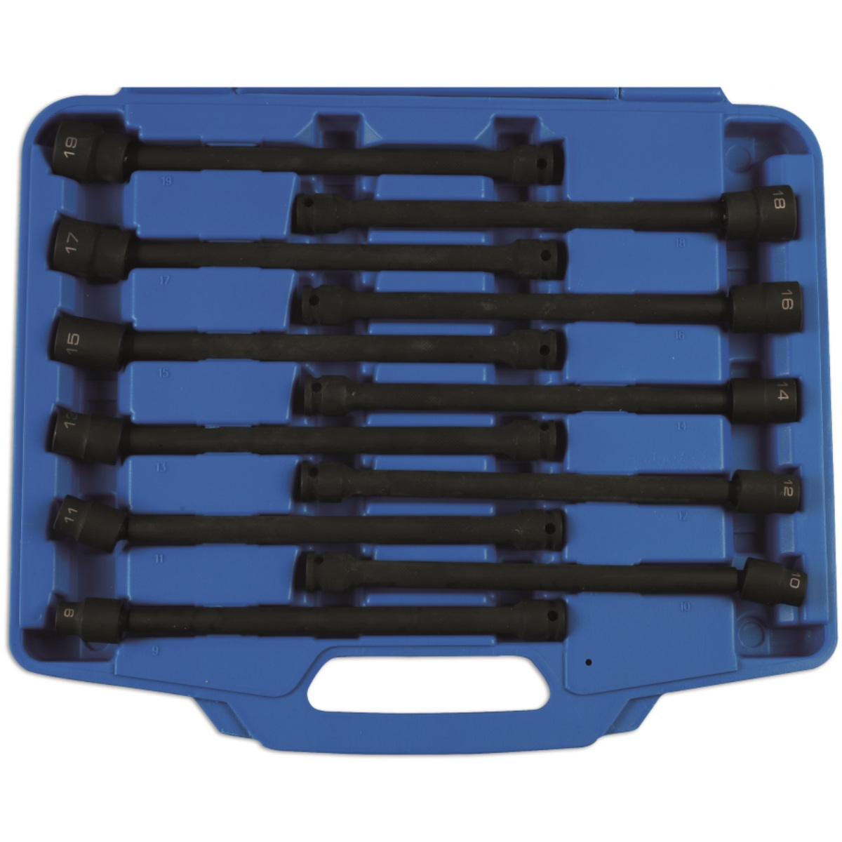 Laser 7104 Universal Joint Socket Set 3/8" Drive 230mm Long