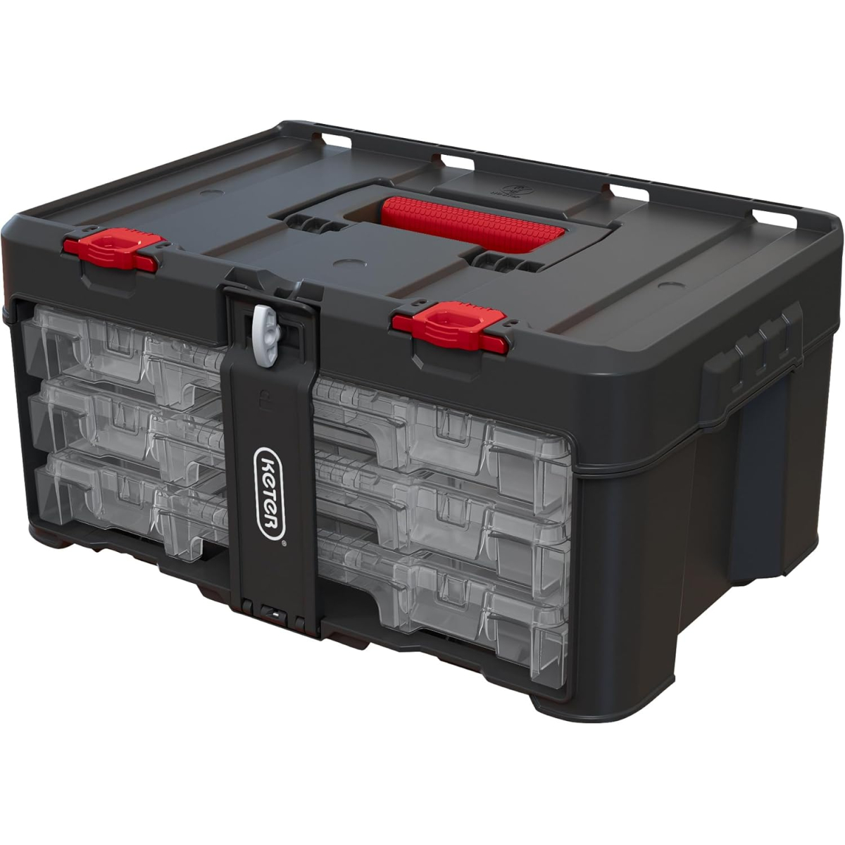 Keter KETSNR3ORG 253380 Stack N Roll 3-Set Organiser