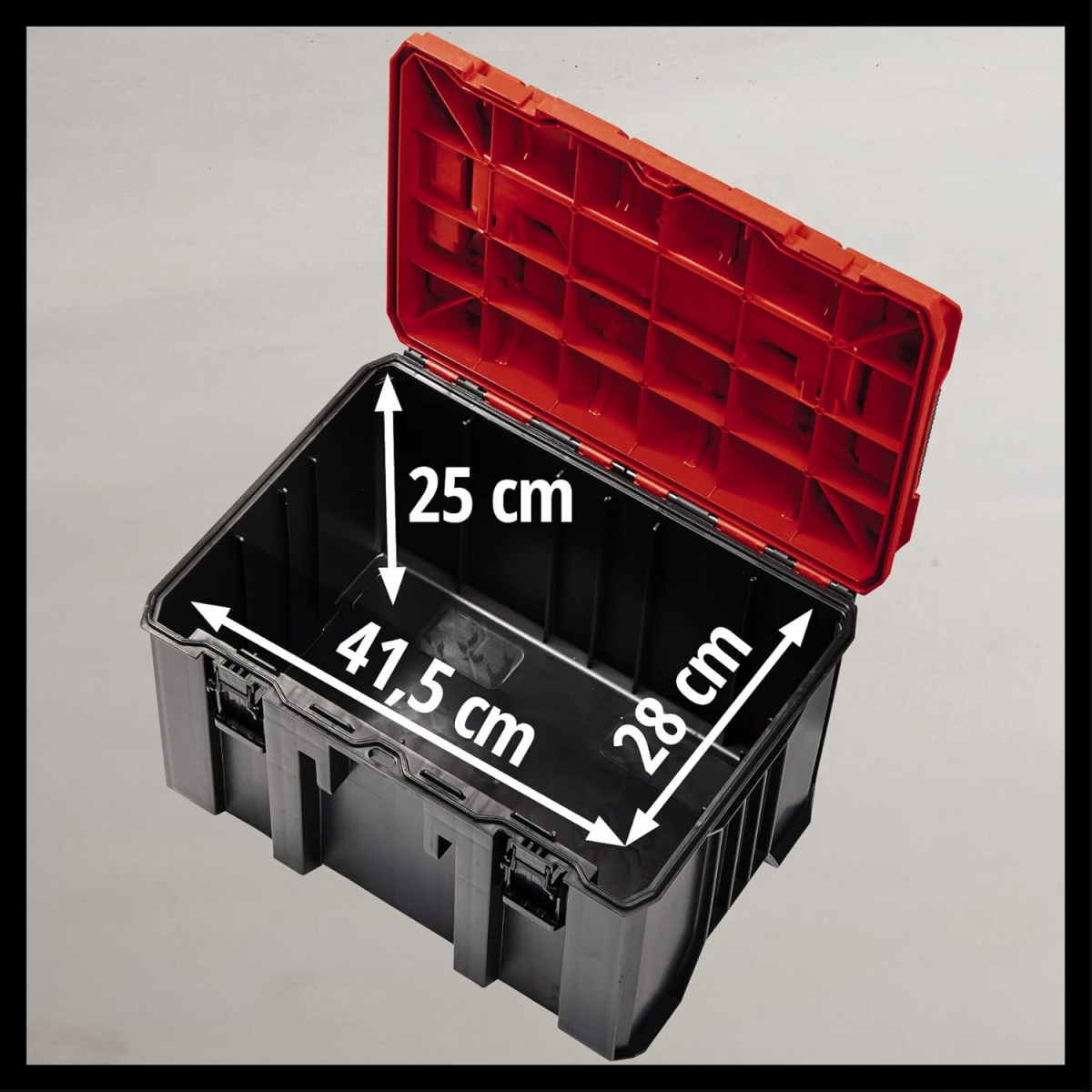 Einhell EINECASEM E-Case M Tool Storage Case With Organiser Insert