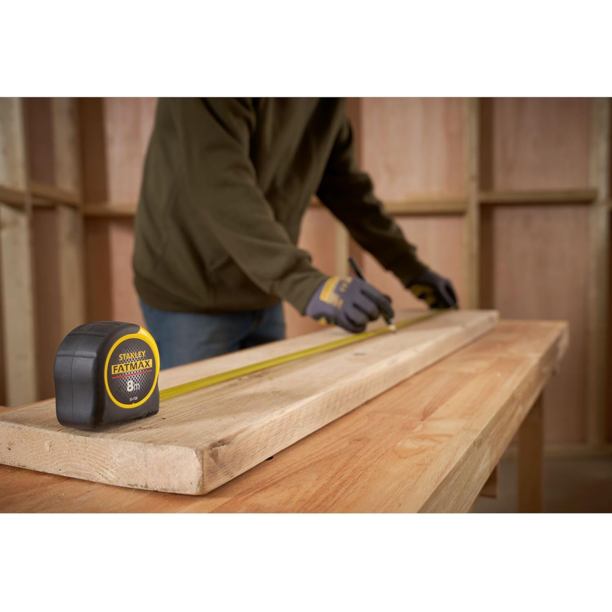 Stanley STA033728 FatMax® BladeArmor® Tape 8m (Width 32mm) (Metric only)