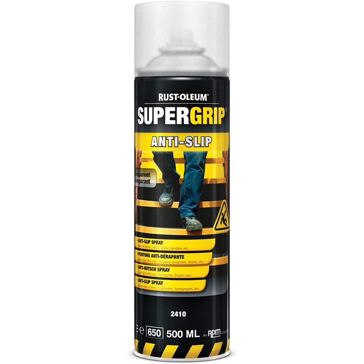 Rustoleum Supergrip 2410 Clear Anti-Slip Spray 500ml Aerosol
