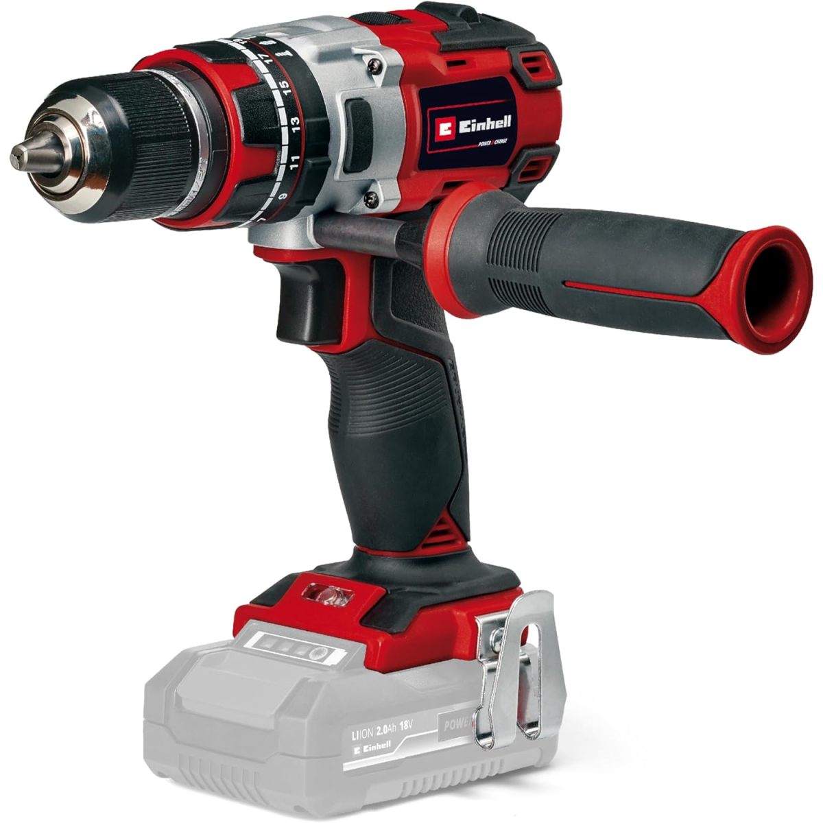 Einhell 4514305 Body Only TP-CD 18/60 Li-i BL 18V Brushless Power X-Change 80Nm Cordless Impact Drill 