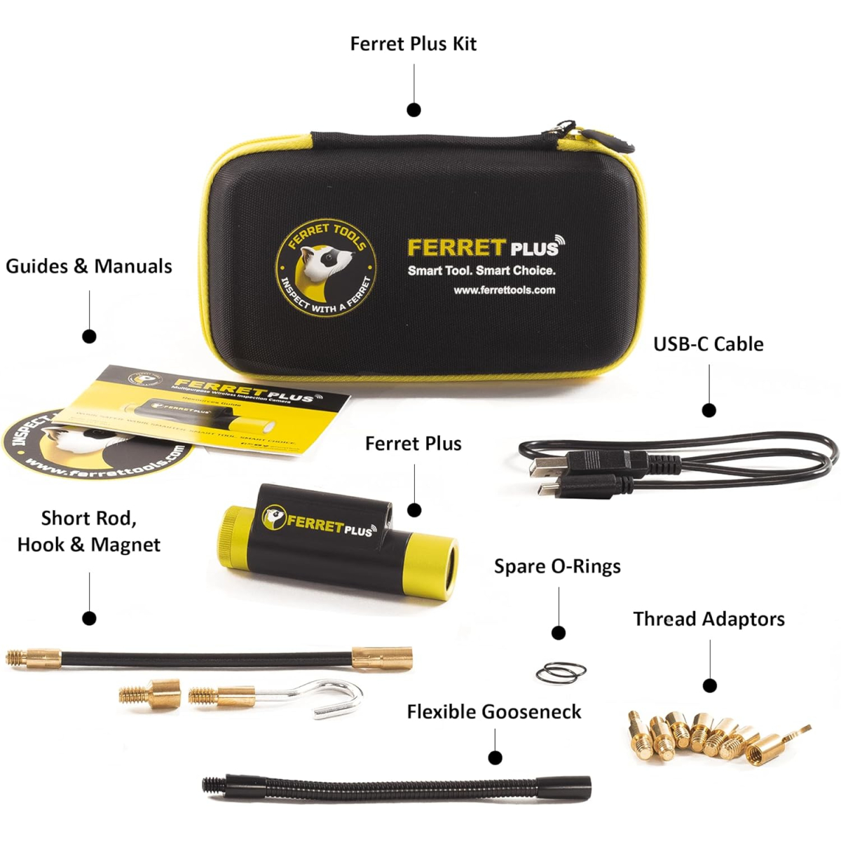 Ferret Plus CFWF50P Wireless Inspection Camera