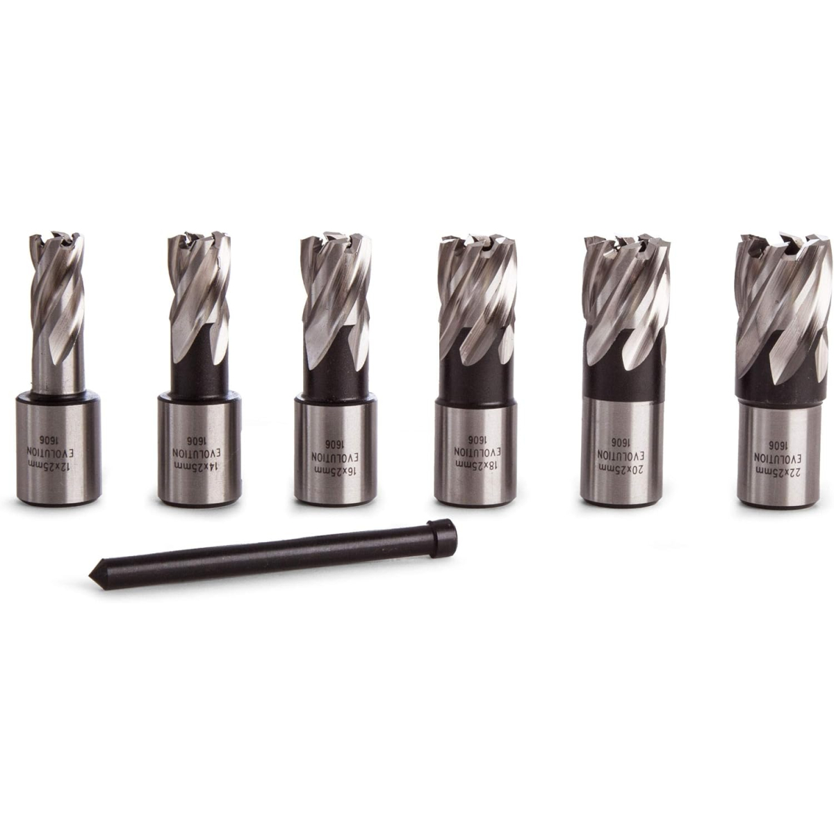 Evolution CUTTERKIT Short Broaching Cutter Kit, 6 Piece
