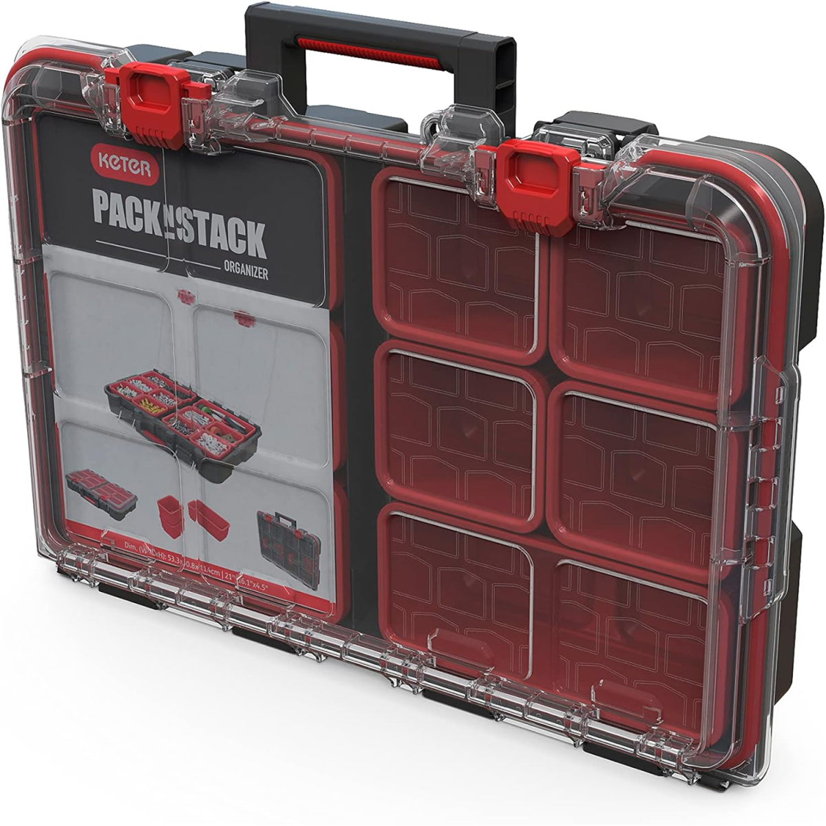 Keter KETSNRORG 251491 Stack N Roll Organiser