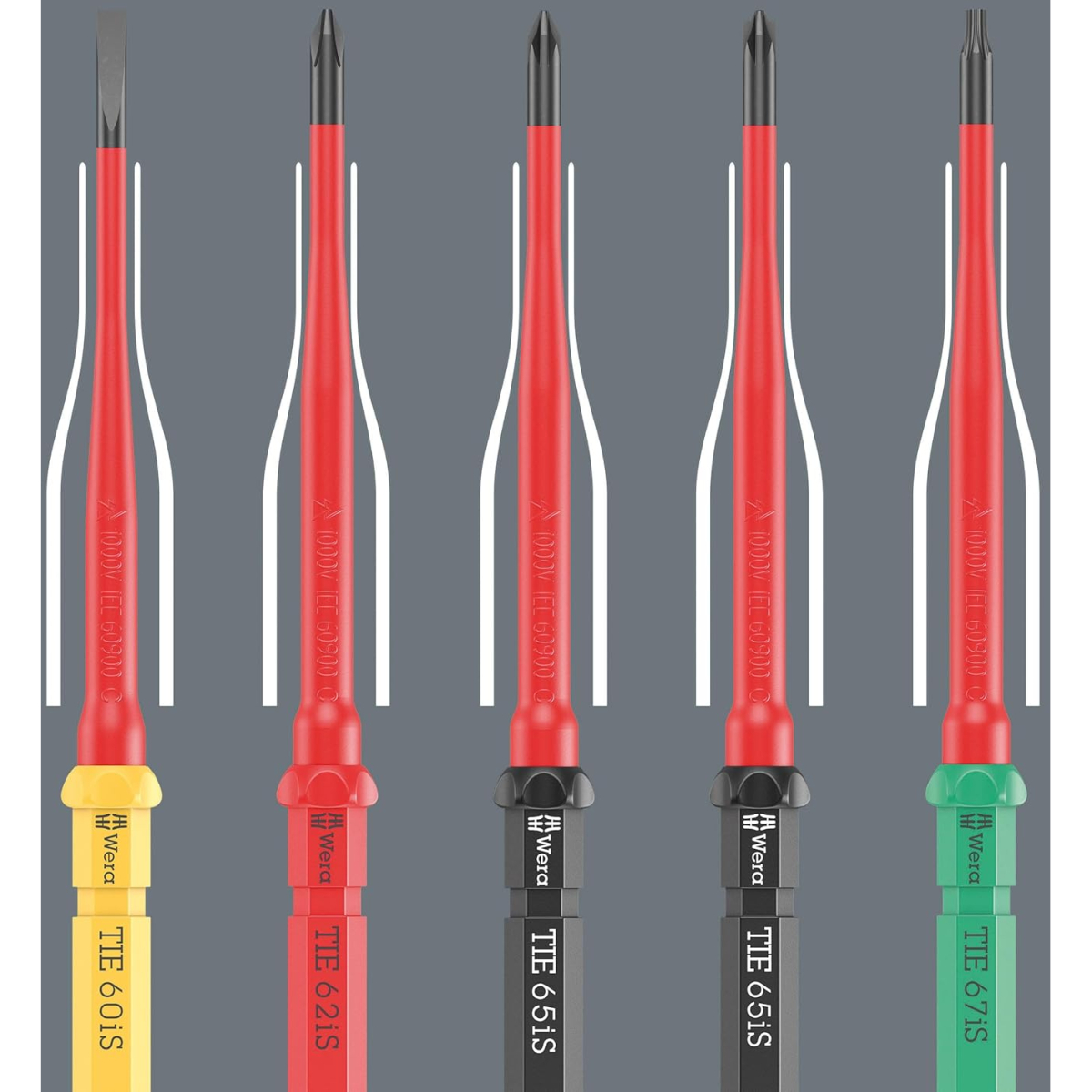 Wera 05006617001 Kraftform Kompakt VDE Big Pack 1, 26 pieces