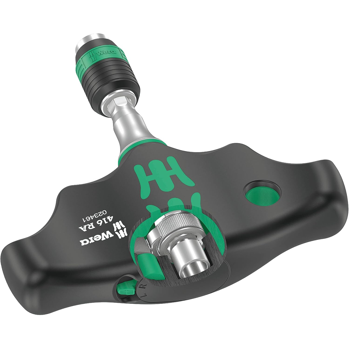 Wera 05023471001 Kraftform Kompakt 400 RA Set 1, 17 pieces