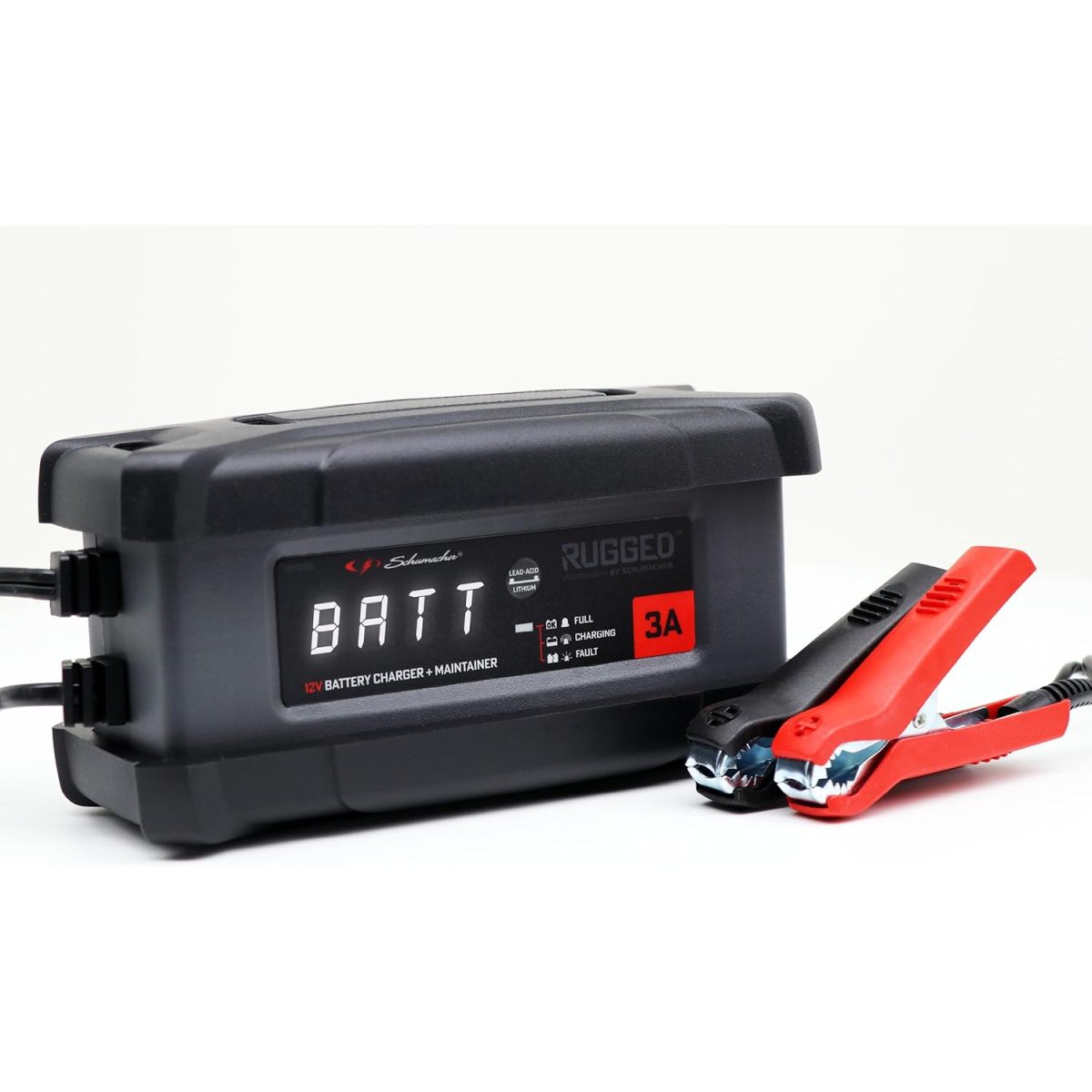 Draper 12961 Schumacher® SPX458 Rugged 12V Battery Charger and Maintainer, 3A