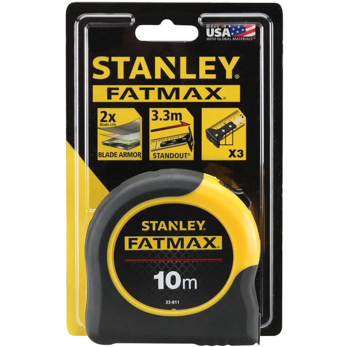 STANLEY®  STA033811 FATMAX® 10m Tape Measure