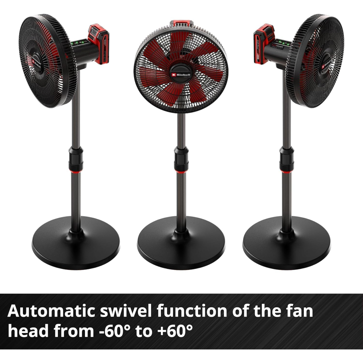 Einhell 3408071 GE-CF 18/320 P Li-Solo Body Only Floor Standing Fan 18V 