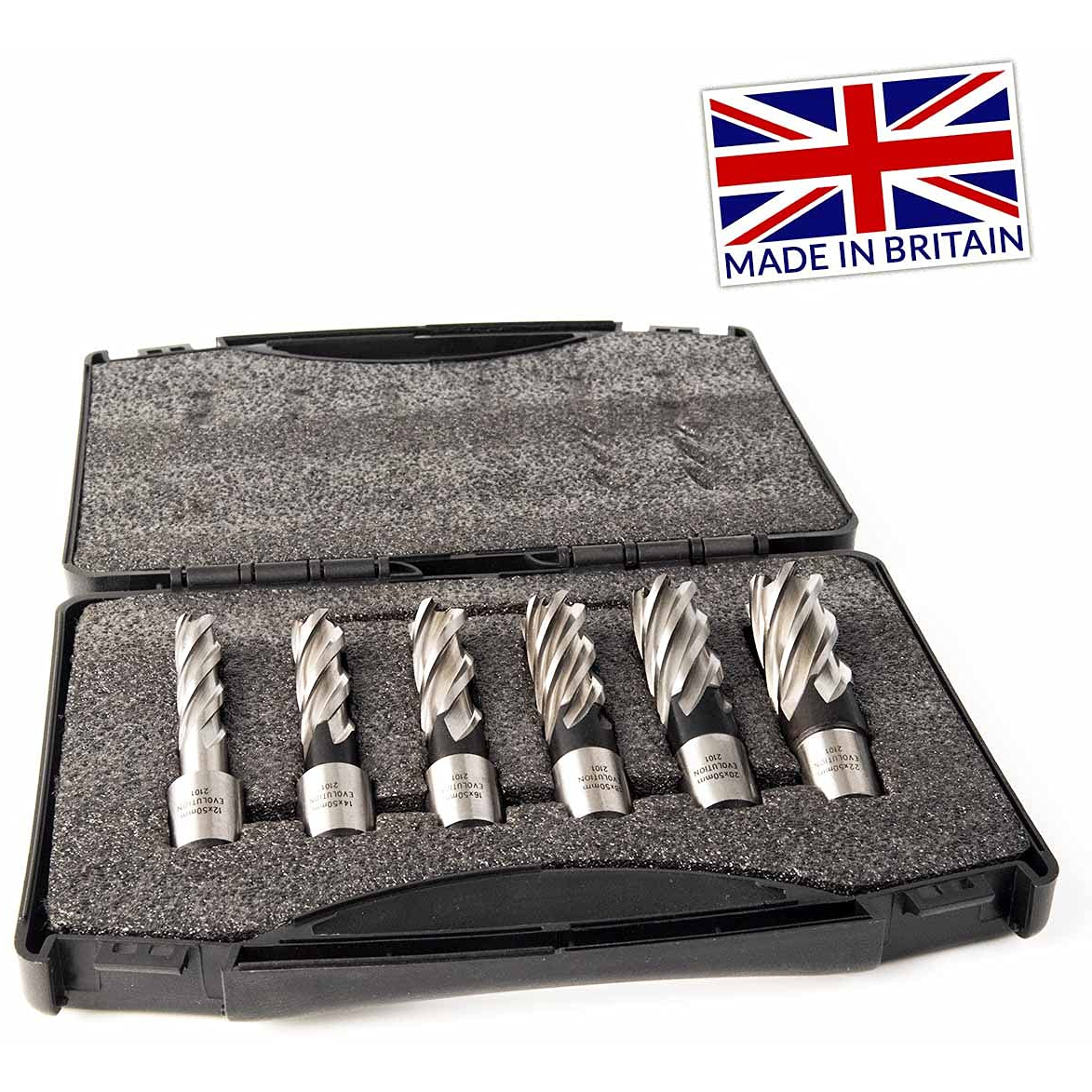 Evolution CUTTERKITL Long Broaching Cutter Kit, 6 Piece