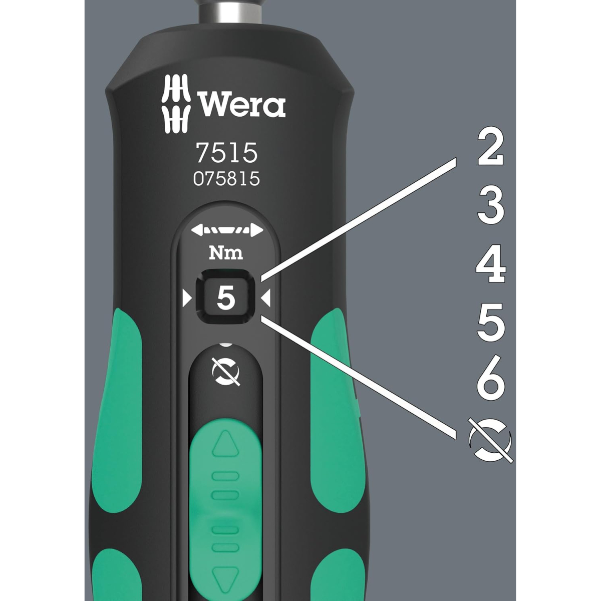 Wera 05075851001 7515/16 Kraftform Safe-Torque Speed Universal 1, 16 pieces