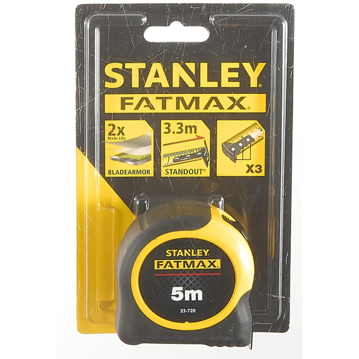 Stanley STA033720 FatMax® BladeArmor® Tape 5m (Width 32mm) (Metric only)