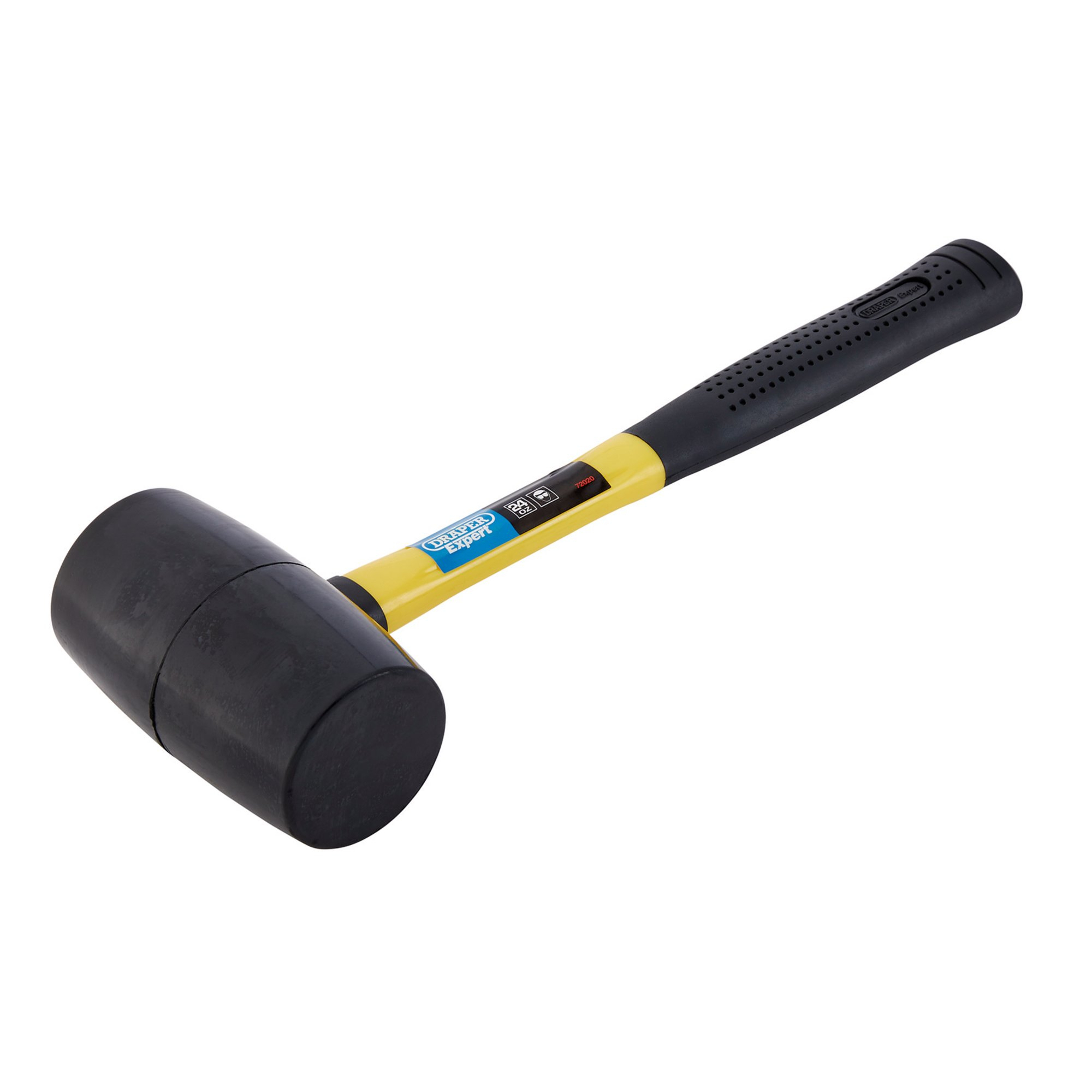 Draper 72020 RM750FG Expert 750g Rubber Mallet with Fibre Glass Shaft