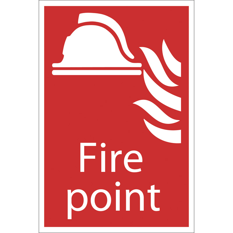 Draper 72445 SS31 'Fire Point' Fire Equipment Sign