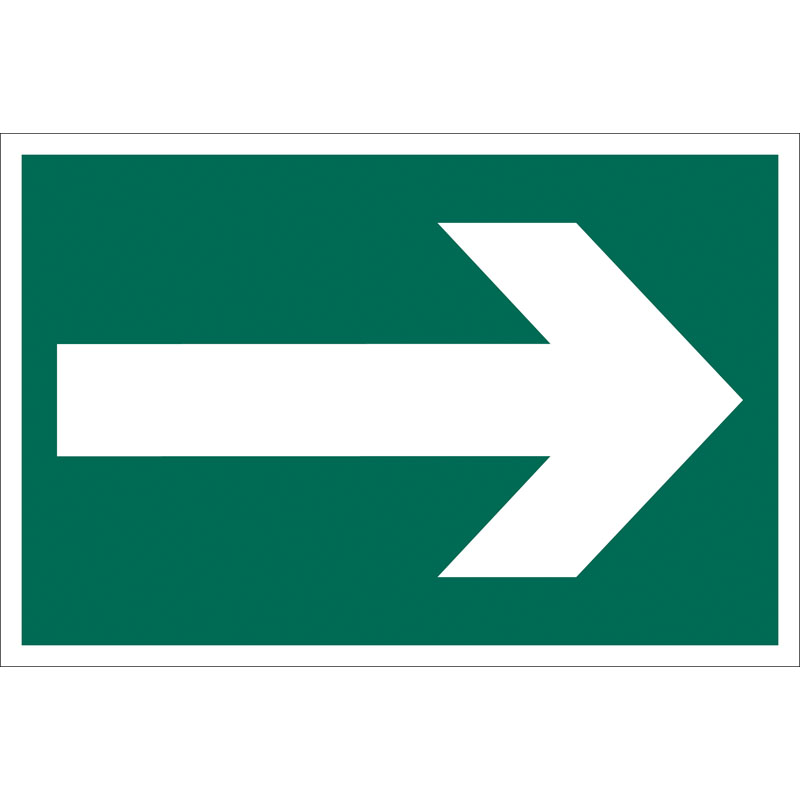Draper 72451 SS37 'Arrow Symbol' Safety Sign