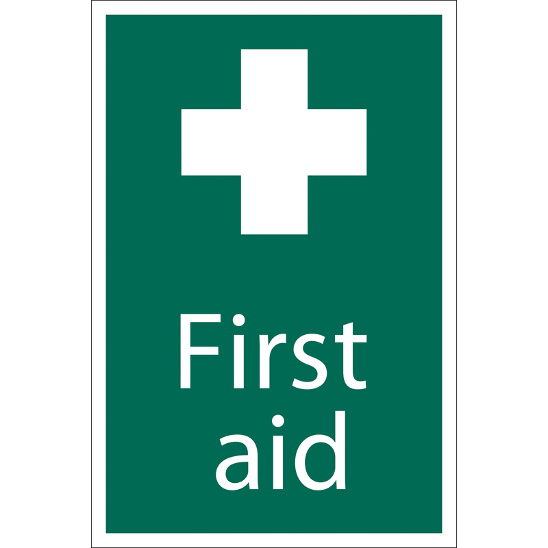 Draper 72534 SS41 'First Aid' Safety Sign