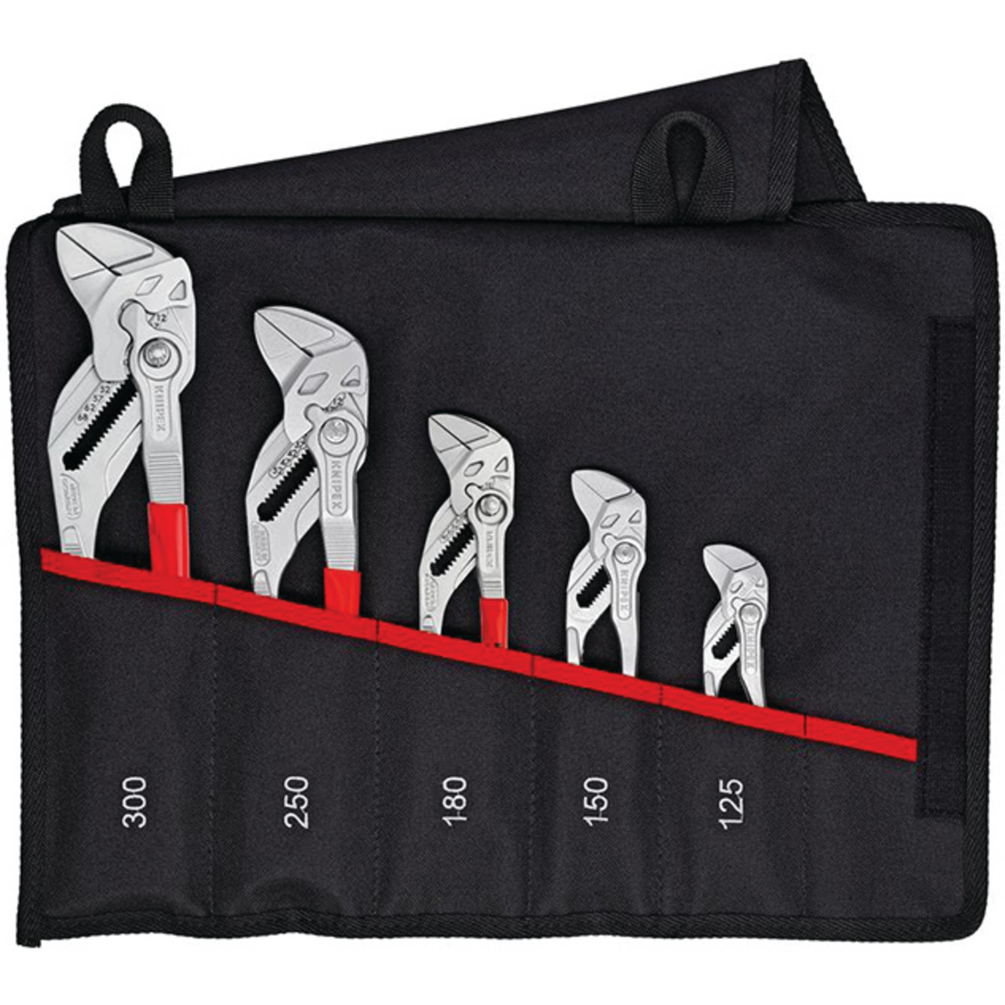 Knipex 00 19 55 S4 00 19 55 S4 Pliers Wrenches Set, 5 Piece 72981