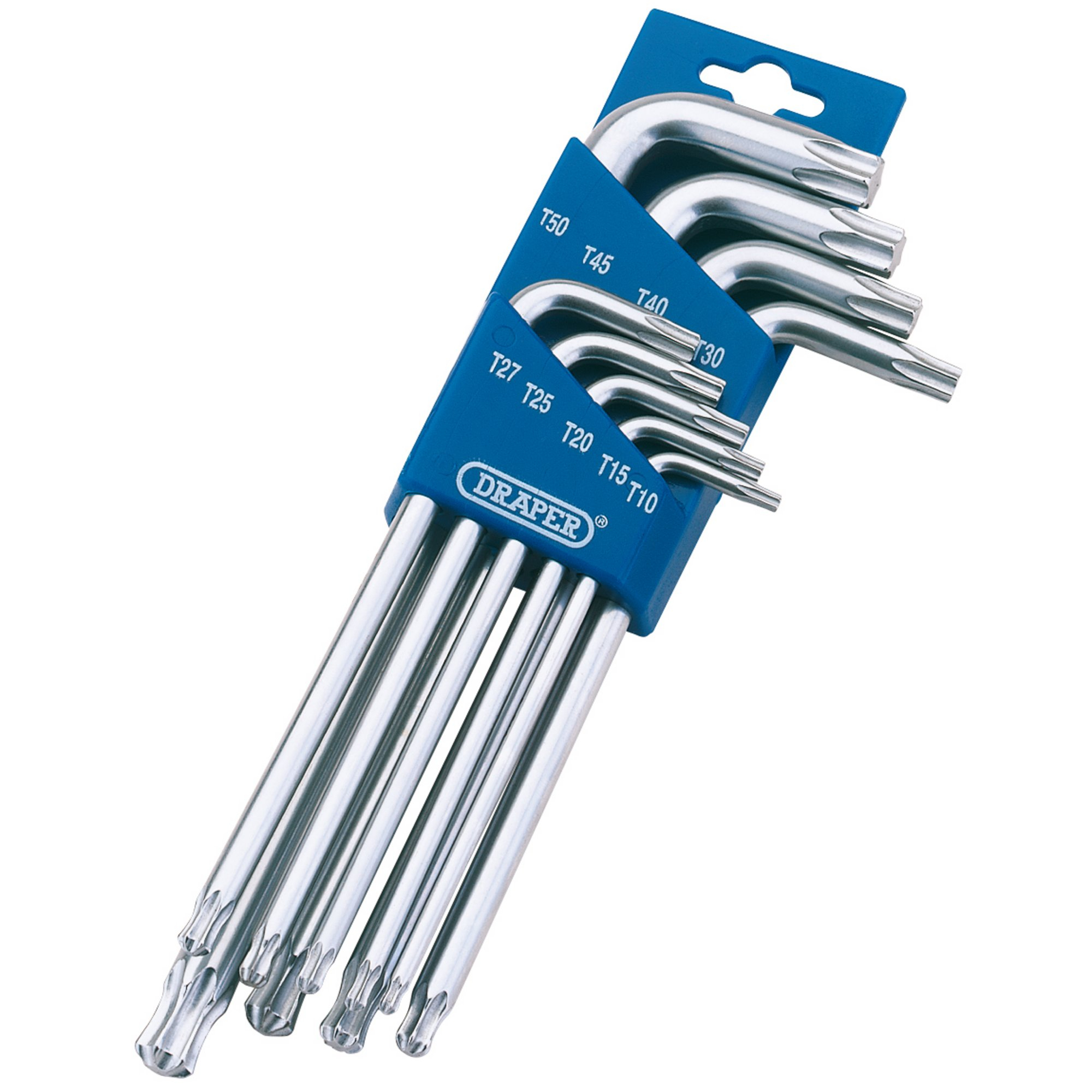 Draper 73035 TXTB9 9 Piece Draper TX Star 1/2 Ball End Key Set